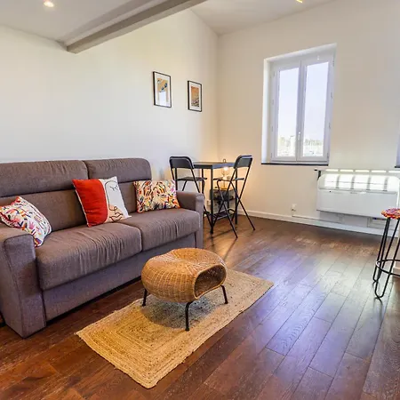 Vieil Duplex Lumineux Vue Imprenable - Climatise アンティーブ