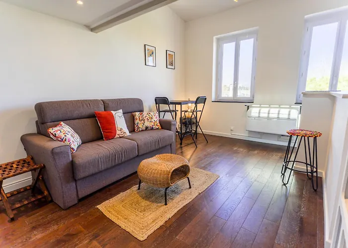 Vieil Duplex Lumineux Vue Imprenable - Climatise アンティーブ
